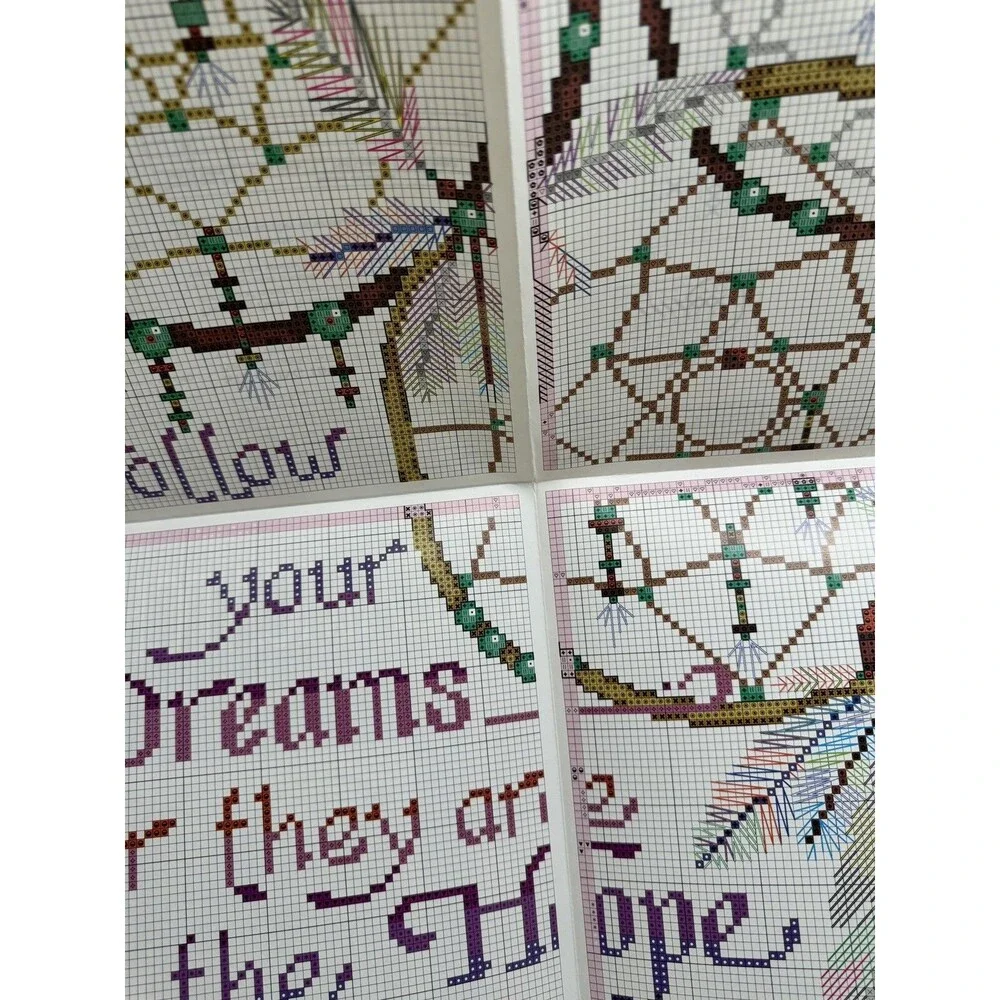 Leisure Arts Dreamcatchers Leaflet 2871 Cross Stitch Pattern Joan Elliott Design